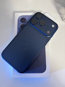 Iphone 17 pro deep blue 256gb