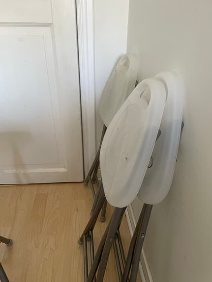 Hopfällbara pallar