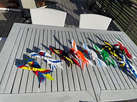 Vindfågel 3D printad