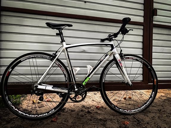 Custom cykel (kolfiber / Shimano / Campagnolo / Ultegra