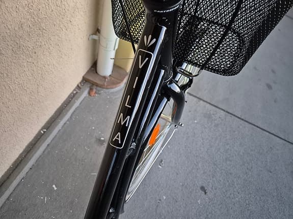 Toppenskick som ny damcykel 28"