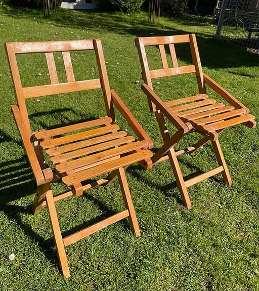 Stolar, hopfällbara till barn