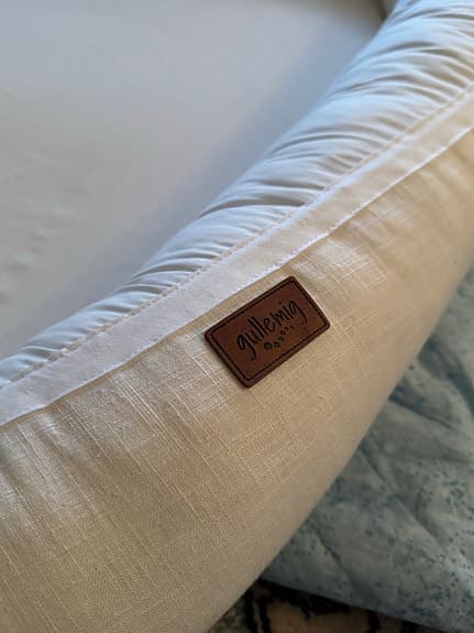 Tvillingnest vit/Beige