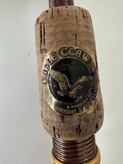 Gammalt Eagle Claw fiskespö