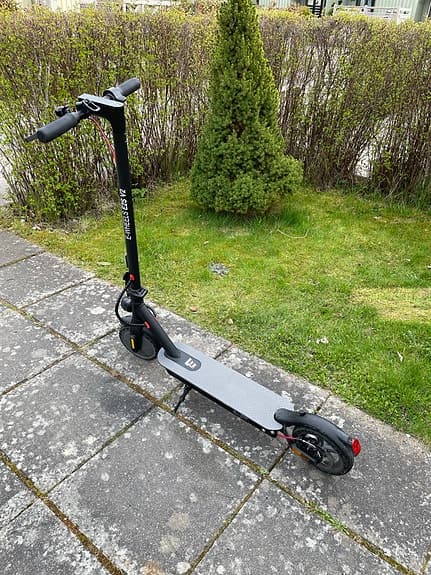 E-Weels E2S V2 el-sparkcykel svart/grå