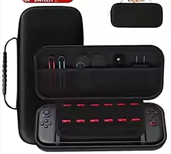 Nintendo Switch 2 bärväska och skyddstillbehör