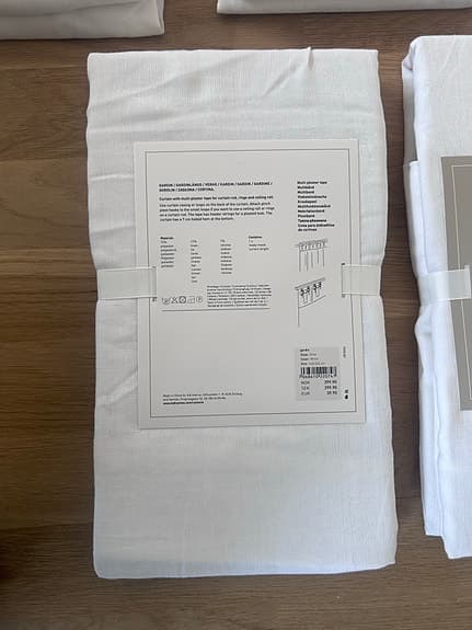 BITTE Gardiner 140 x 240 cm, 5-pack