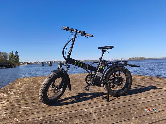 Fatbike Volta 2 hopfällbar elcykel