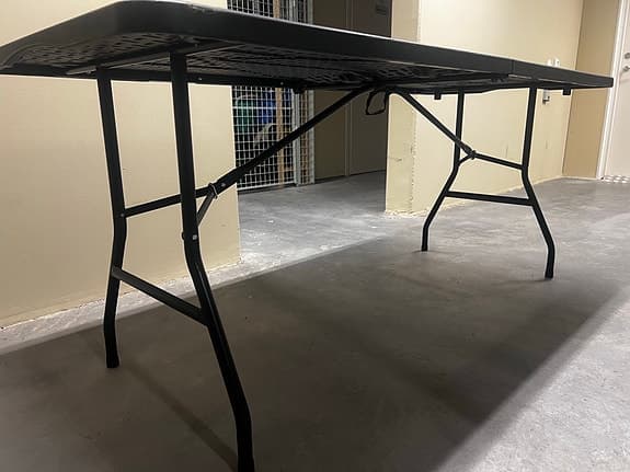 Hopfällbart bord 180x74x73 cm