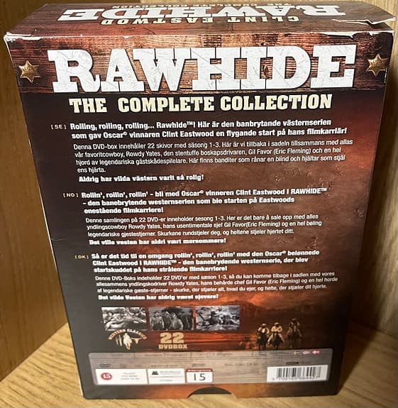 Rawhide The Complete Collection DVD-box