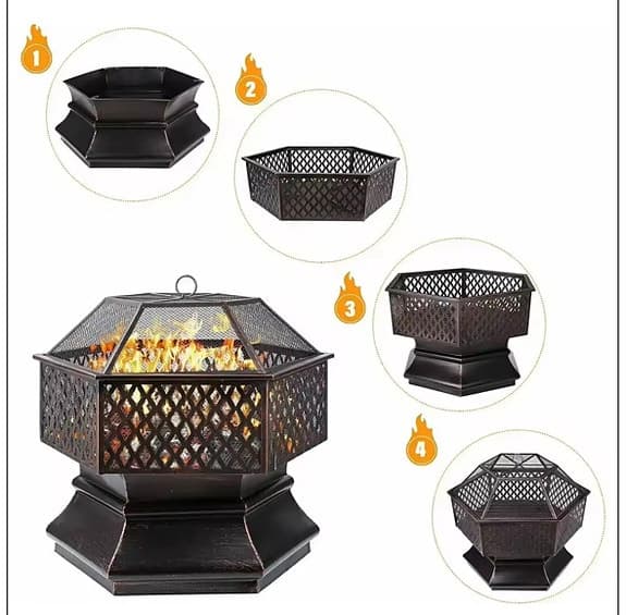 Eldstad / Fire Pit – Ny i förpackning!