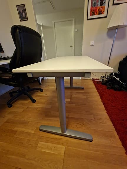 IKEA Galant skrivbord vitt