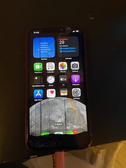 Apple iPhone XR 64 GB röd