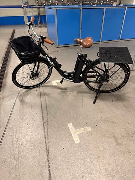Workcycles elcykel 28" L unisex med fram- och baklast