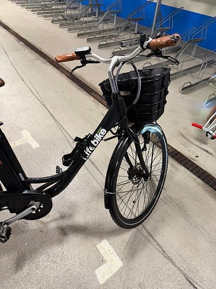 Workcycles elcykel 28" L unisex med fram- och baklast