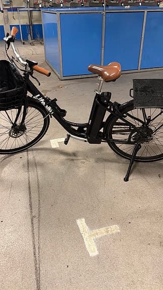 Workcycles elcykel 28" L unisex med fram- och baklast