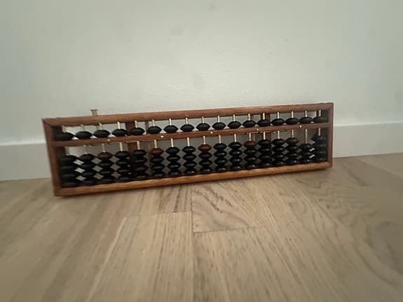 Träräkneram / abakus