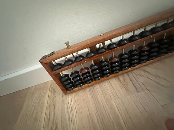 Träräkneram / abakus