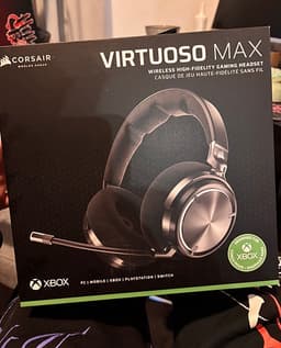 Corsair Virtuoso Max XBOX / PC trådlöst gamingheadset svart