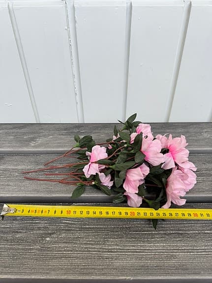 Konstgjorda rosa blommor bukett
