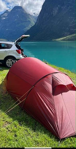 Halland 2 LW,  fjäll - Tält