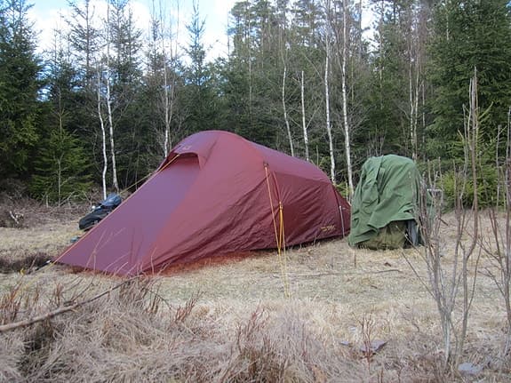 Halland 2 LW,  fjäll - Tält