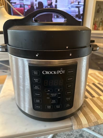 Tryckkokare och slowcooker