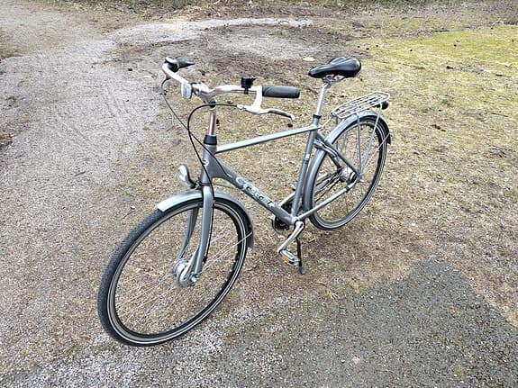 Crescent herr stadscykel 28" ram L grå