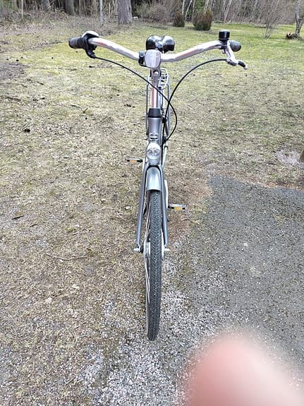 Crescent herr stadscykel 28" ram L grå