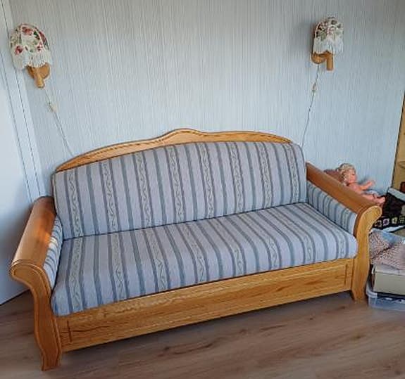 Bäddsoffa i gott skick