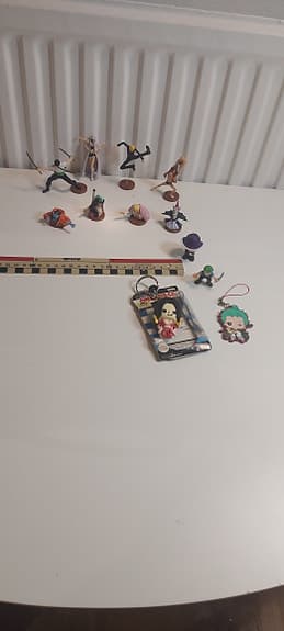 One Piece Figurer Set 12 st – Anime Samlarfigurer Zoro Luffy Sanji m.fl.