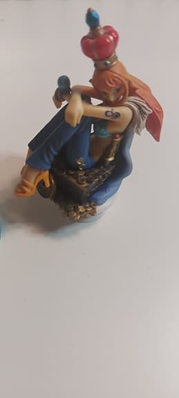 One Piece Samlarfigurer – Ace & Nami – Bandai Original 2015 – Anime Figur Set
