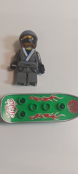 5 Minifigurer + 3 Skateboards – LEGO kompatibla  Ninja figurer Barn leksak paket