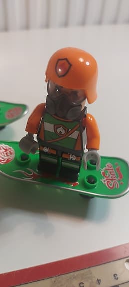 5 Minifigurer + 3 Skateboards – LEGO kompatibla  Ninja figurer Barn leksak paket