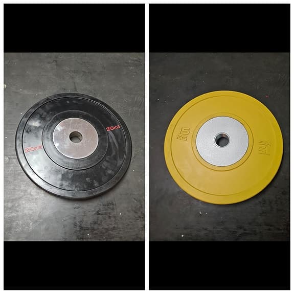 Competition bumpers 15 & 25kg