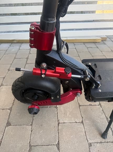 Janobike X10 elsparkcykel svart/röd