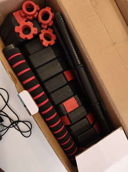 Dumbbell Set hantelset med justerbara vikter