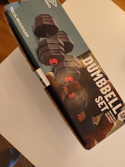 Dumbbell Set hantelset med justerbara vikter