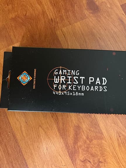 Gaming wrist pad handledsstöd för tangentbord 440x45x18 mm
