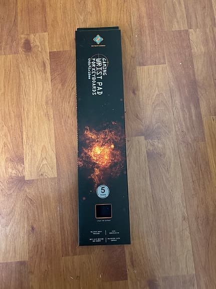 Gaming wrist pad handledsstöd för tangentbord 440x45x18 mm