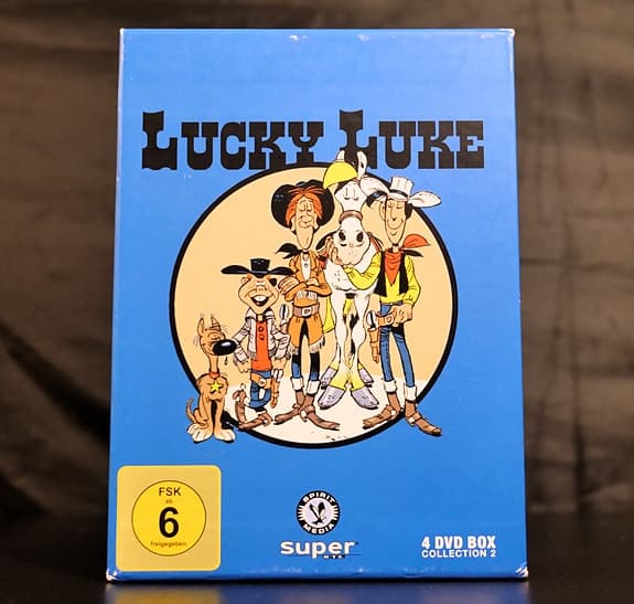 📀 Lucky Luke DVD-box 2 (Collection 2) – 4 DVD (tyska/franska ljud) 🤠🐎