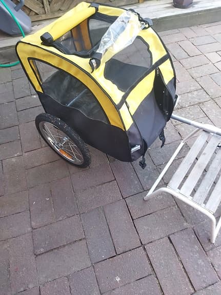 liten cyclel kärra
