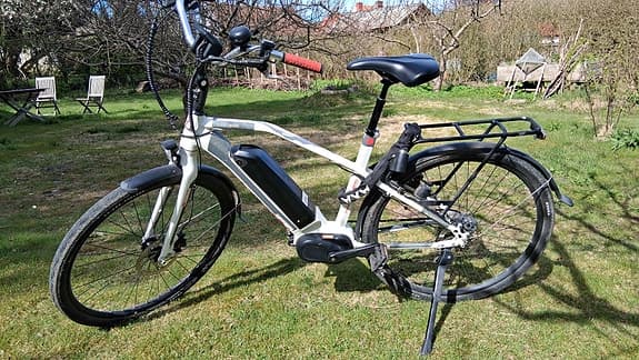 Elcykel 28" herr eller unisex 700c vit/svart - Velocity Energy Boost