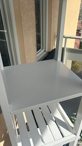 HEMNES badrumsförvaring med hyllor i vit 42x172 cm
