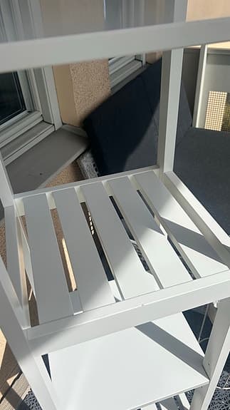 HEMNES badrumsförvaring med hyllor i vit 42x172 cm