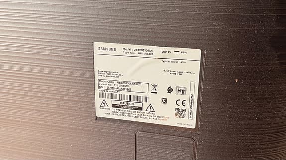 Samsung LED-TV UE32H5505 32 tum svart