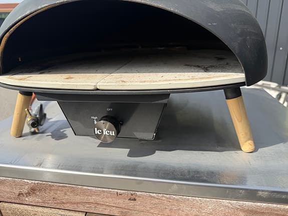 Le feu turtle 2.0 gasoldriven pizzaugn