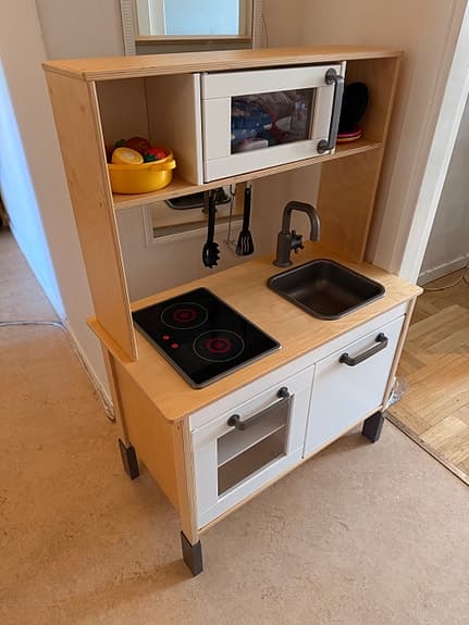 IKEA Leksakskök med mat