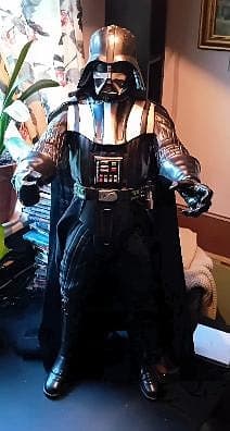 Star Wars Darth Vader och R2-D2 figurer