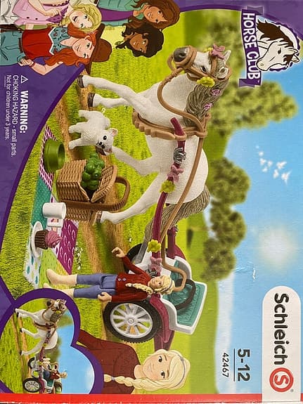 Schleich Horse Club (42467) – Vagn för Hästshow | Fint skick!
